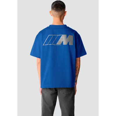Abbildung von BMW Oversize Shirt, mit Logostickerei auf Brusthöhe