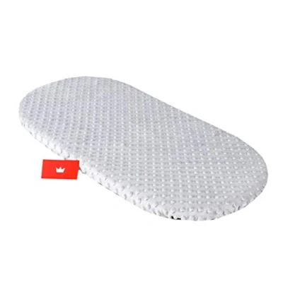 Abbildung von Spannbettlaken BABYLUX Kinderwagen Baby Spannbetttuch Wiege Bettlaken, BabyLux, 5. Minky Grau