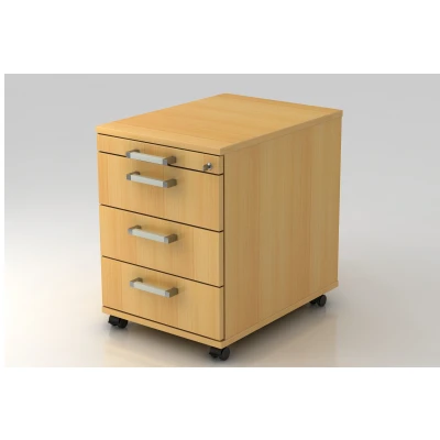 Abbildung von Hammerbacher Rollcontainer AC30 CE Buche