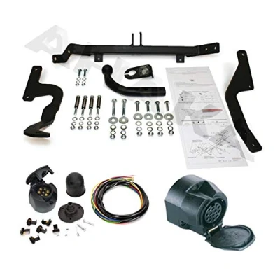 Abbildung von AHK Anhängerkupplung mit Elektrosatz 13 polig für Citroen Xsara Picasso 1999 2006 Anhängevorrichtung Hängevorrichtung starr, angeschraubtem Kugelkopf