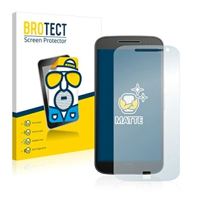 Abbildung von BROTECT Entspiegelungs Schutzfolie für Motorola Moto G4 Plus (2 Stück) Matte Displayschutz Folie, Anti Reflex, Fingerprint