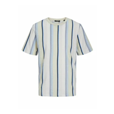Abbildung von Jack &amp; Jones Premium ALL OVER Rundhals Tshirt print, Herren, Größe: Small, Summer sand