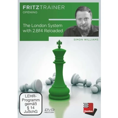 Abbildung von The London System with 2.Bf4 Reloaded: Fritztrainer interaktuves Video Schachtraining (Fritztrainer: Interaktives Schachtraining)