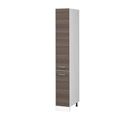 Abbildung von Vicco Hochschrank R Line, Grau/Weiß, 30 cm