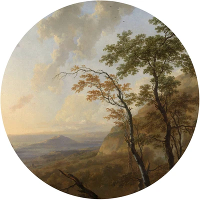 Abbildung von Komar Vliestapete &quot;Horizon&quot;, 125x125 cm (Breite x Höhe), rund und selbstklebend