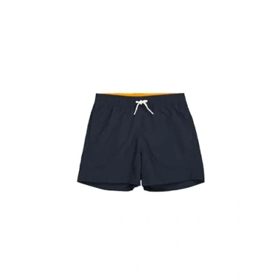 Abbildung von Champion Small LOGO Badeshorts für Kinder, Größe: 150/155, Dark blue