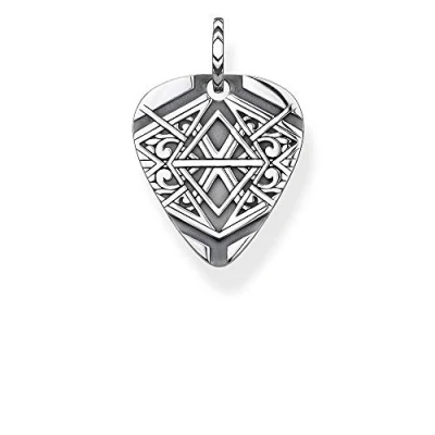 Abbildung von Thomas Sabo Herren Anhänger Dog Tag 925 Sterling Silber PE836 637 21