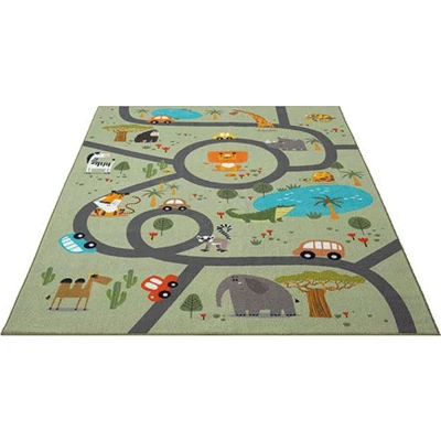 Abbildung von the carpet Teppich &quot;Happy Life&quot;, rund, Life Kinderzimmer Spielteppich pflegeleicht