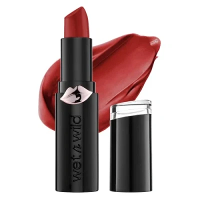 Abbildung von Wet n Wild Liquid Lipstick Mega Last Matte Lip Color Make up, Rot Stoplight Red