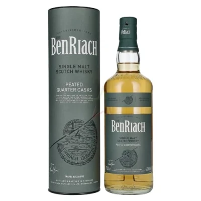 Abbildung von The BenRiach PEATED QUARTER CASKS Single Malt Scotch Whisky 46,00% 0,70 Liter