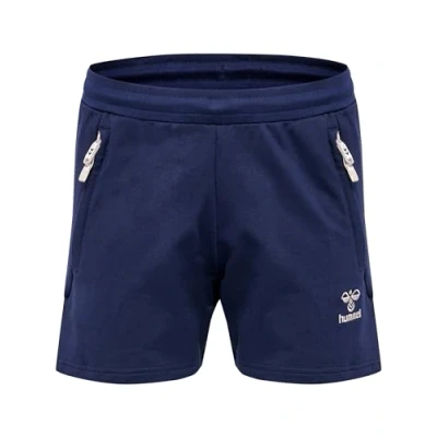 Abbildung von Hummel Hmlmove GRID COT kurze Sporthose, Damen, Größe: Medium, Marine