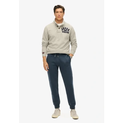 Abbildung von Superdry Essential LOGO Joggers Jogginghose, Herren, Größe: XXL, Vintage navy marl