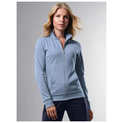 Abbildung von Trigema Sweatjacke &quot;TRIGEMA Jacke mit Kristallsteinen&quot;