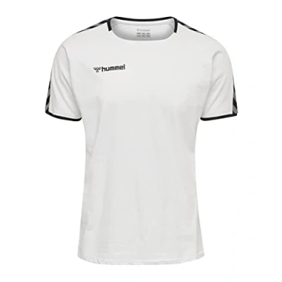 Abbildung von Hummel Hmlauthentic KIDS Training TEE Tshirt print für Kinder, Größe: 116, White