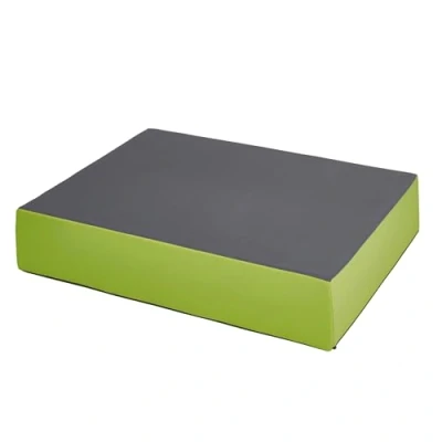 Abbildung von Jump Hüpfpolster 99 x 75 18 cm grün Hüpfmatratze für Kinder ab 3 Jahre bis 40 kg Spielmatte Turnmatte Matratze zum Hüpfen Toben Spielen Balancieren