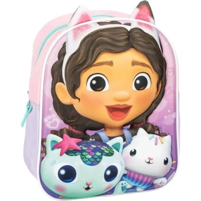 Abbildung von CERDA GROUP Unisex Kinder Cerda, Standard, bunt, Estándar Gabby&#039;s Dollhouse Kinderrucksack, Rosa