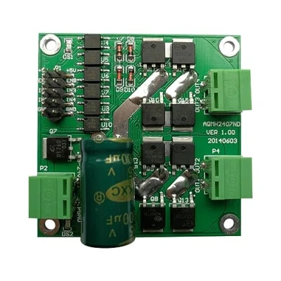 Abbildung von DC Motor Treibermodul, 12/24 V 7 A 160 W Dual Motorantriebsmodul, Antriebsplatine H Brücke L298 Logik