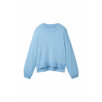 Abbildung von TOM Tailor Strickpullover, Damen, Größe: 34, Hellblau