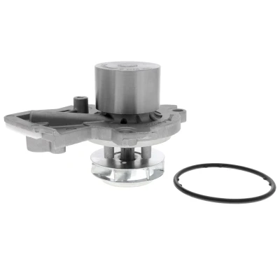 Abbildung von VAICO V10 50103 Wasserpumpe ohne integrierten Regler, mit Dichtung Sensor, nicht schaltbare Metall VOLKSWAGEN: Polo V Schrägheck