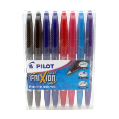 Abbildung von Pilot Pen Frixion Tintenroller radierbar 8 Stück farblich sortiert