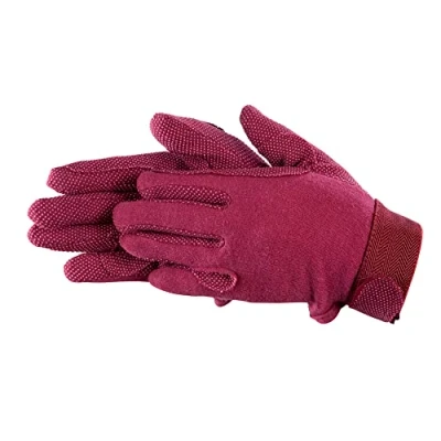 Abbildung von Pfiff 011318 Unisex Handschuhe Baumwolle , Reithandschuhe, schwarz (Schwarz), XL