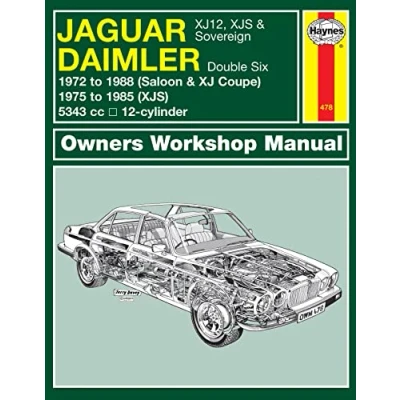 Abbildung von Jaguar XJ12, XJS &amp; Sovereign; Daimler Double Six (72 88) Haynes Repair Manual