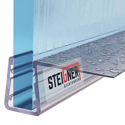 Abbildung von STEIGNER Duschdichtung UK11 gerade, L: 30 cm, (1 Stück Packung, Einzeldichtung), für 6mm bis 8mm Glasstärke
