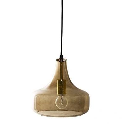 Abbildung von Bloomingville Hängeleuchte Pendant Lamp, Brown, Glass 25,5 x 23 cm