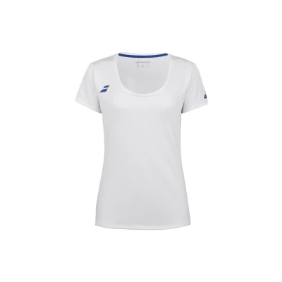 Abbildung von Babolat Tshirt print, Damen, Größe: XXL, Weiss