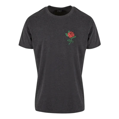 Abbildung von Mister TEE ROSE Tshirt print, Herren, Größe: Large, Charcoal