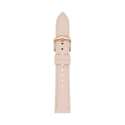 Abbildung von Fossil Uhrenband für Damen 18 mm LiteHide Leder nude, S181504