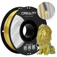 Abbildung von CR Silk PLA Filament Gold/Silber, 3D Kartusche