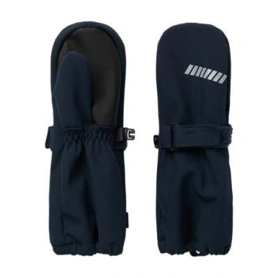Abbildung von Name it Nmnalfa Mitten Unisex Fäustling für Kinder, Größe: 74 80, Dark sapphire