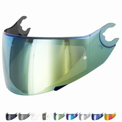 Abbildung von Kompatibel mit Shark Spartan Visier Skwal D 2 Helmvisier Pinlock Ready Anti Kratzer und Beschlag (Gold)