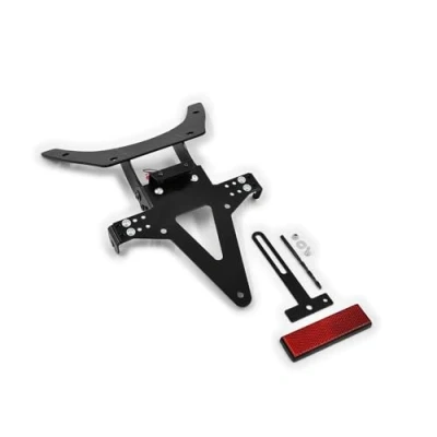 Abbildung von kompatibel mit: Suzuki GSX R 1300 Hayabusa BJ 2008 18 Kennzeichenhalter Kennzeichenträger Nummernschild Halter/Halteplatte (inkl. Kennzeichenbeleuchtung und Rückstrahler)