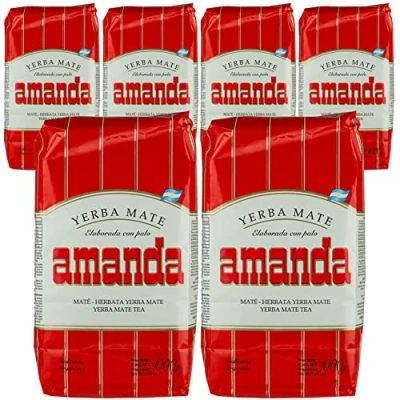 Abbildung von Amanda Yerba Mate Tee Tradicional 6kg aus Argentinien Detox und Energie Getränk