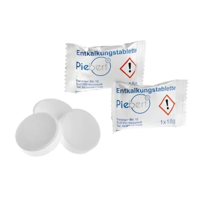 Abbildung von 30x Entkalkungstabletten für Kaffeevollautomaten Universell einsetzbar Kalklösetablette á 18g Qualität Made in Germany