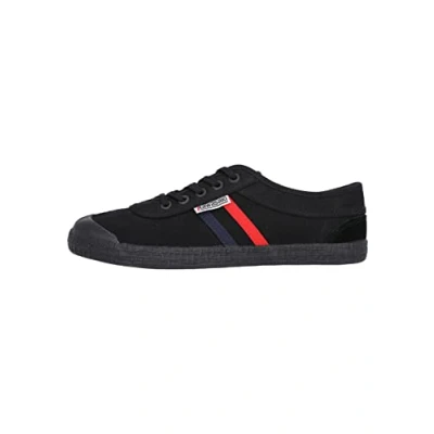Abbildung von kawasaki Unisex Retro Canvas Shoe Low top, 1001S Black Solid, 41 EU
