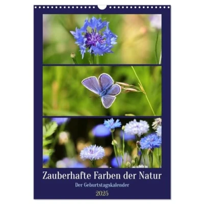 Abbildung von Zauberhafte Farben der Natur (Wandkalender 2025 DIN A3 hoch), CALVENDO Monatskalender