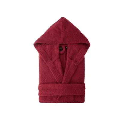 Abbildung von Top Towel Unisex Elegant Bademantel, Granat, L