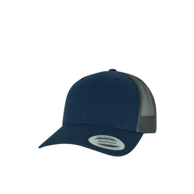 Abbildung von Flexfit Unisex 6606T Retro Trucker 2 Tone Baseballkappe, Navy/greyishbrown, one Size