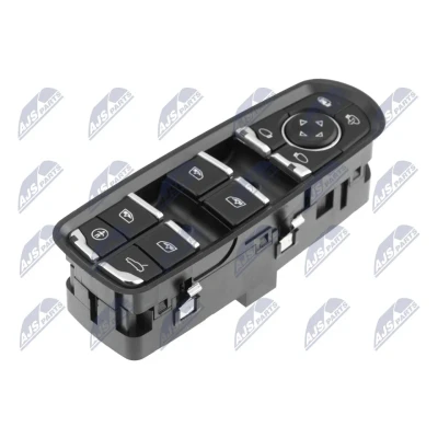 Abbildung von NTY EWS PS 024 Schalter, Fensterheber fahrerseitig PORSCHE: Cayenne, Macan, Panamera