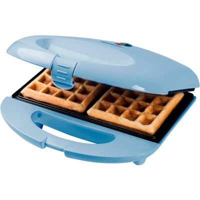 Abbildung von bestron Waffeleisen ASW401B, 700 W, inkl. Backampel &amp; automatischer Temperaturkontrolle