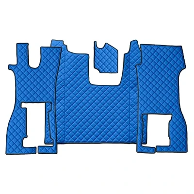 Abbildung von F CORE Volle Deckung Fußmatten für LKW Scania R NEXTGEN 01.17 Fahrer Foldable BLAU