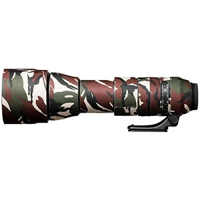 Abbildung von easyCover Lens Oak Objektivschutz Schutz für Ihr Kameraobjektiv Geeignet Tamron 150 600mm F/5 6.3 Di VC USD G2 Grüne Camouflage