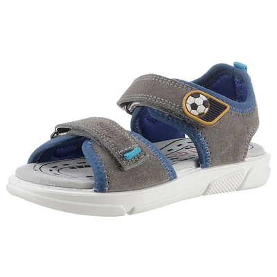 Abbildung von Superfit PIXIE WMS: mittel Sandale, Sommerschuh, Klettschuh, Outdoorschuh, mit süßem Fußballprint