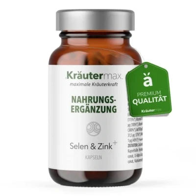 Abbildung von Kräutermax Selen mit Zink Kapseln 60 St