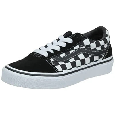 Abbildung von Vans Unisex Kinder Ward Sneaker, Checkered Black True White, 27 EU