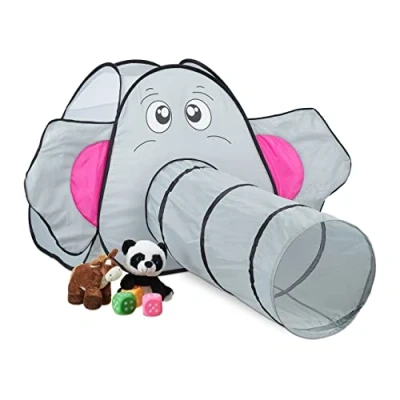 Abbildung von relaxdays Spielzelt Pop Up Elefant