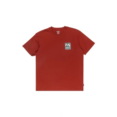 Abbildung von BILLABONG Stamp Ss Herren T Shirt, kurzärmlig, Rot, S